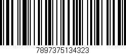 Código de barras (EAN, GTIN, SKU, ISBN): '7897375134323'