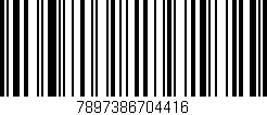 Código de barras (EAN, GTIN, SKU, ISBN): '7897386704416'