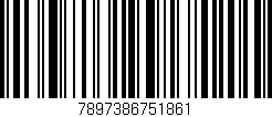 Código de barras (EAN, GTIN, SKU, ISBN): '7897386751861'