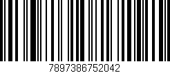 Código de barras (EAN, GTIN, SKU, ISBN): '7897386752042'