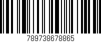 Código de barras (EAN, GTIN, SKU, ISBN): '789738678865'