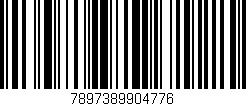 Código de barras (EAN, GTIN, SKU, ISBN): '7897389904776'