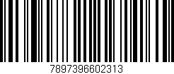 Código de barras (EAN, GTIN, SKU, ISBN): '7897396602313'