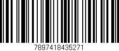 Código de barras (EAN, GTIN, SKU, ISBN): '7897418435271'