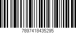 Código de barras (EAN, GTIN, SKU, ISBN): '7897418435295'