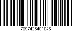 Código de barras (EAN, GTIN, SKU, ISBN): '7897426401046'