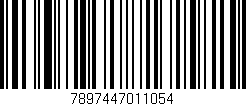 Código de barras (EAN, GTIN, SKU, ISBN): '7897447011054'