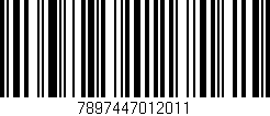 Código de barras (EAN, GTIN, SKU, ISBN): '7897447012011'