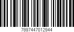 Código de barras (EAN, GTIN, SKU, ISBN): '7897447012944'