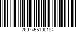 Código de barras (EAN, GTIN, SKU, ISBN): '7897455100194'