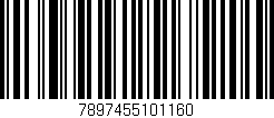 Código de barras (EAN, GTIN, SKU, ISBN): '7897455101160'