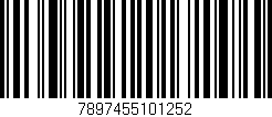 Código de barras (EAN, GTIN, SKU, ISBN): '7897455101252'