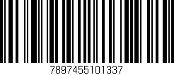 Código de barras (EAN, GTIN, SKU, ISBN): '7897455101337'