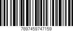 Código de barras (EAN, GTIN, SKU, ISBN): '7897459747159'
