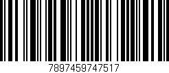 Código de barras (EAN, GTIN, SKU, ISBN): '7897459747517'
