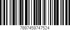 Código de barras (EAN, GTIN, SKU, ISBN): '7897459747524'