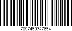 Código de barras (EAN, GTIN, SKU, ISBN): '7897459747654'