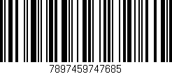 Código de barras (EAN, GTIN, SKU, ISBN): '7897459747685'