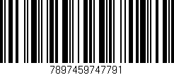 Código de barras (EAN, GTIN, SKU, ISBN): '7897459747791'