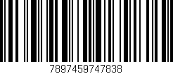 Código de barras (EAN, GTIN, SKU, ISBN): '7897459747838'