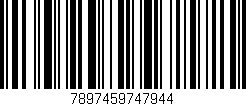 Código de barras (EAN, GTIN, SKU, ISBN): '7897459747944'