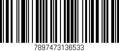 Código de barras (EAN, GTIN, SKU, ISBN): '7897473136533'