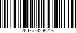 Código de barras (EAN, GTIN, SKU, ISBN): '7897473205215'