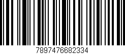 Código de barras (EAN, GTIN, SKU, ISBN): '7897476682334'