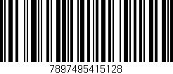 Código de barras (EAN, GTIN, SKU, ISBN): '7897495415128'