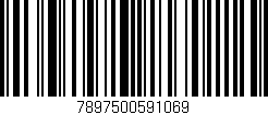 Código de barras (EAN, GTIN, SKU, ISBN): '7897500591069'