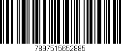 Código de barras (EAN, GTIN, SKU, ISBN): '7897515652885'