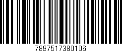 Código de barras (EAN, GTIN, SKU, ISBN): '7897517380106'