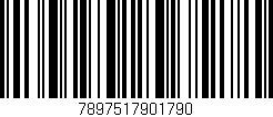 Código de barras (EAN, GTIN, SKU, ISBN): '7897517901790'