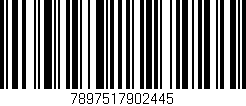 Código de barras (EAN, GTIN, SKU, ISBN): '7897517902445'
