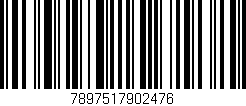 Código de barras (EAN, GTIN, SKU, ISBN): '7897517902476'