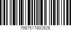 Código de barras (EAN, GTIN, SKU, ISBN): '7897517902926'