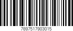 Código de barras (EAN, GTIN, SKU, ISBN): '7897517903015'