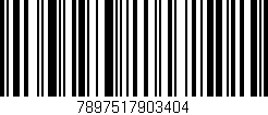 Código de barras (EAN, GTIN, SKU, ISBN): '7897517903404'