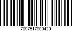 Código de barras (EAN, GTIN, SKU, ISBN): '7897517903428'