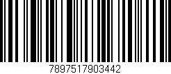 Código de barras (EAN, GTIN, SKU, ISBN): '7897517903442'