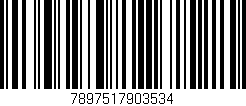Código de barras (EAN, GTIN, SKU, ISBN): '7897517903534'