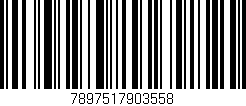 Código de barras (EAN, GTIN, SKU, ISBN): '7897517903558'