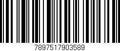 Código de barras (EAN, GTIN, SKU, ISBN): '7897517903589'