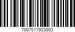 Código de barras (EAN, GTIN, SKU, ISBN): '7897517903893'
