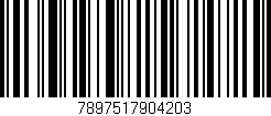 Código de barras (EAN, GTIN, SKU, ISBN): '7897517904203'