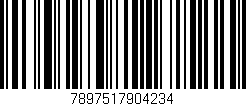 Código de barras (EAN, GTIN, SKU, ISBN): '7897517904234'