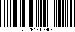 Código de barras (EAN, GTIN, SKU, ISBN): '7897517905484'