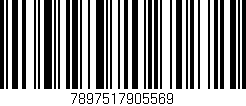 Código de barras (EAN, GTIN, SKU, ISBN): '7897517905569'