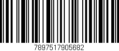 Código de barras (EAN, GTIN, SKU, ISBN): '7897517905682'