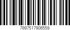 Código de barras (EAN, GTIN, SKU, ISBN): '7897517906559'